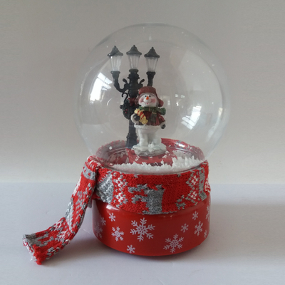 Globe snow christmas hi res 8In Christmas musical snowing globe - Buy musical globe Product on